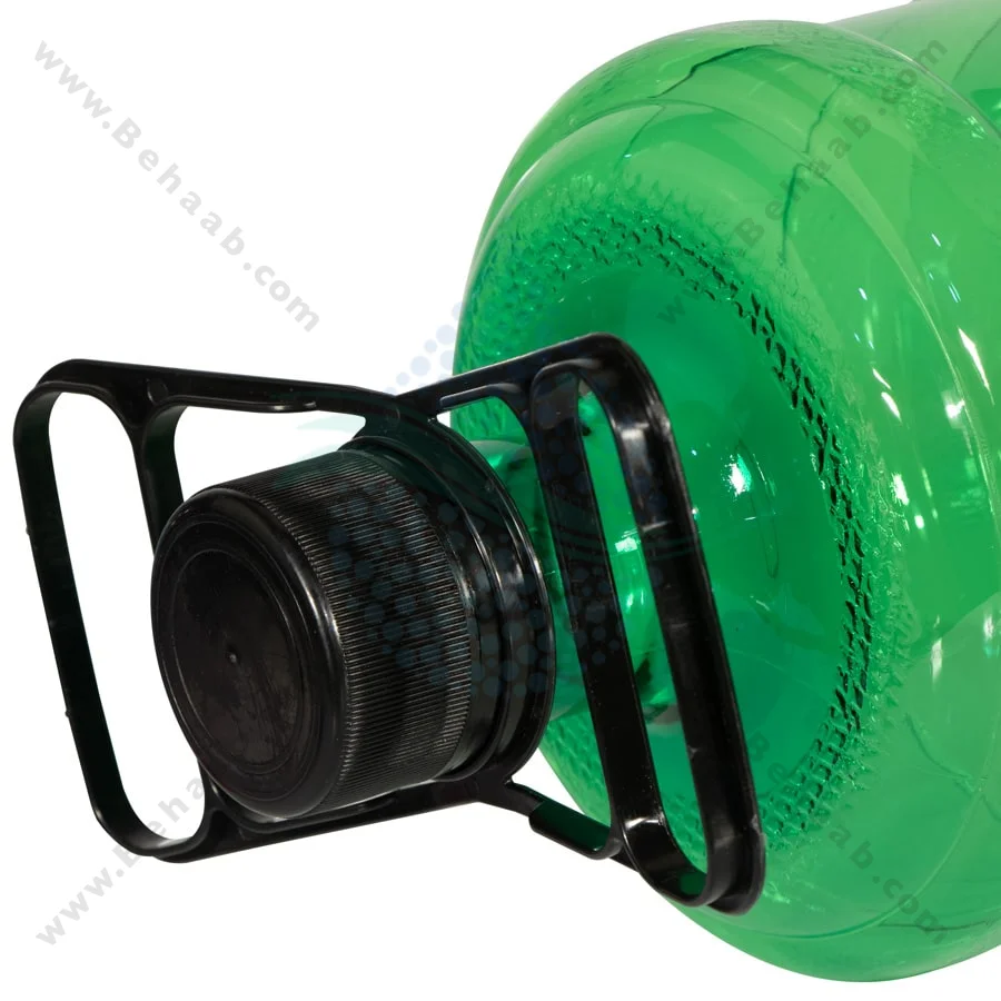 مخزن آبسردکن 5 لیتری دسته دار با درپوش - 5Liter PET Bottle With Handle And Cap
