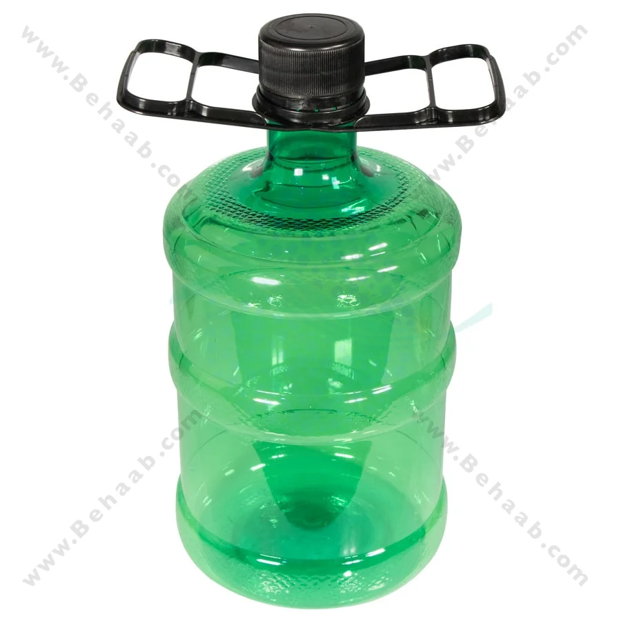 مخزن آبسردکن 5 لیتری دسته دار با درپوش - 5Liter PET Bottle With Handle And Cap