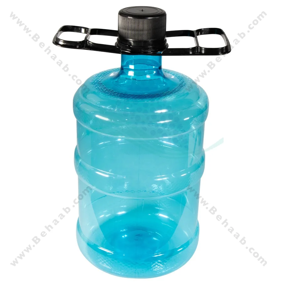 مخزن آبسردکن 5 لیتری دسته دار با درپوش - 5Liter PET Bottle With Handle And Cap