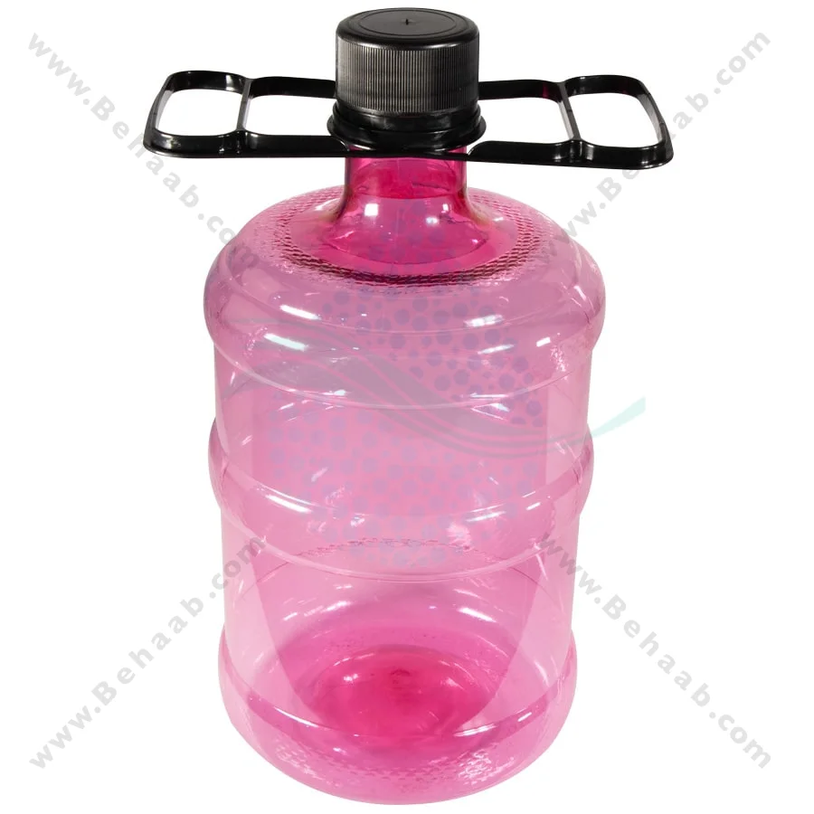 مخزن آبسردکن 5 لیتری دسته دار با درپوش - 5Liter PET Bottle With Handle And Cap