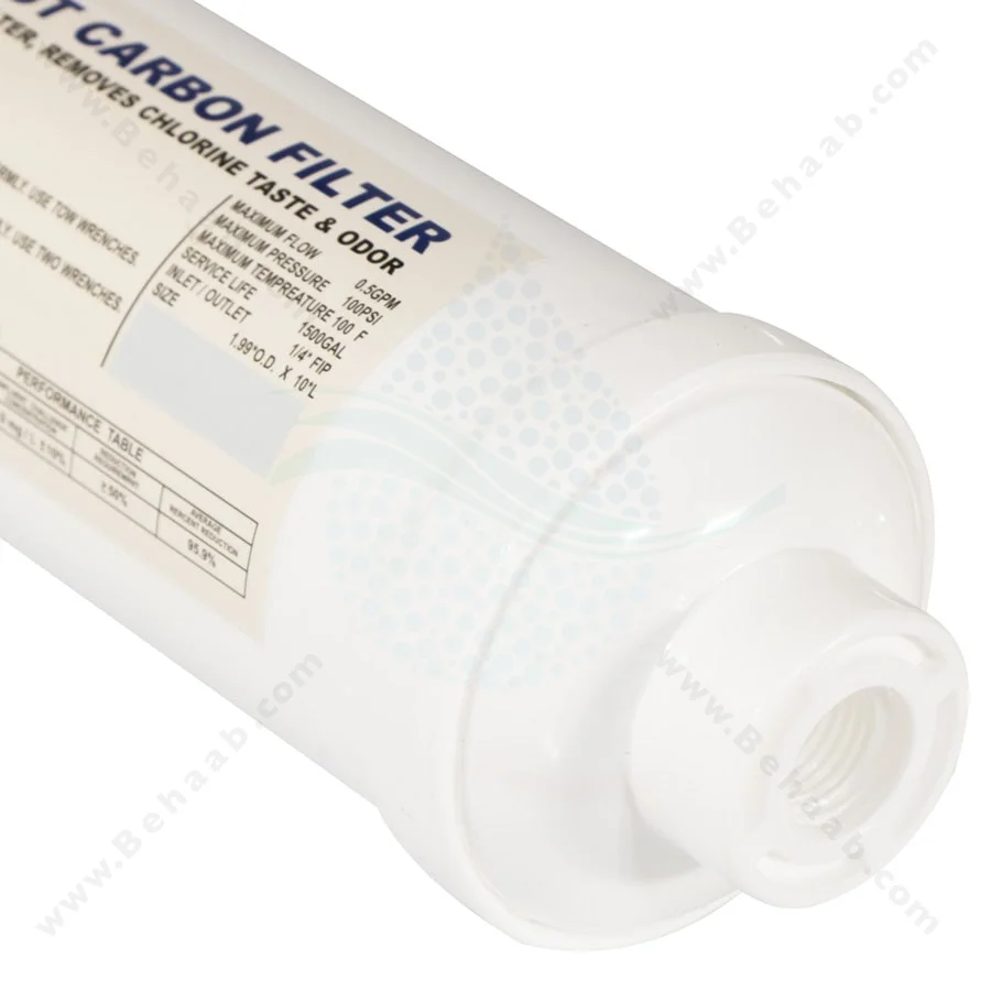 فیلتر پست کربن آکوا مدل AQ-101 - Post Activated Carbon Water Filter Aqua Model AQ-101