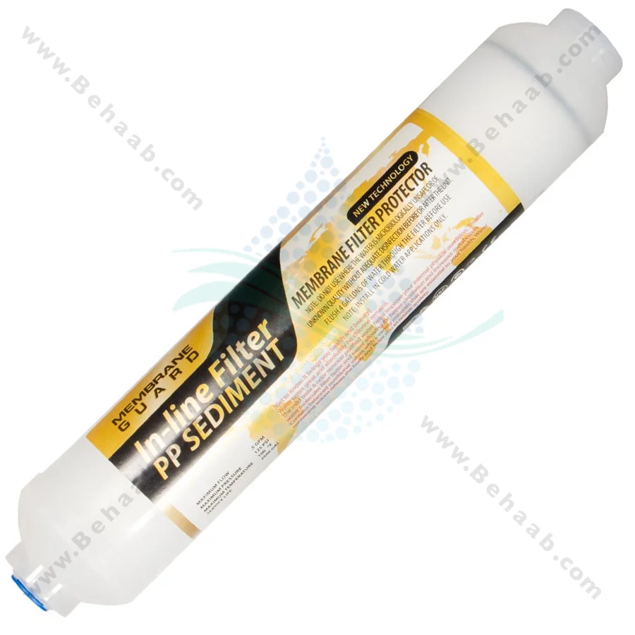 فیلتر محافظ ممبران معصومی - 1Micron Inline Sediment Filter Membrane Guard to Protect Reverse Osmosis Membrane