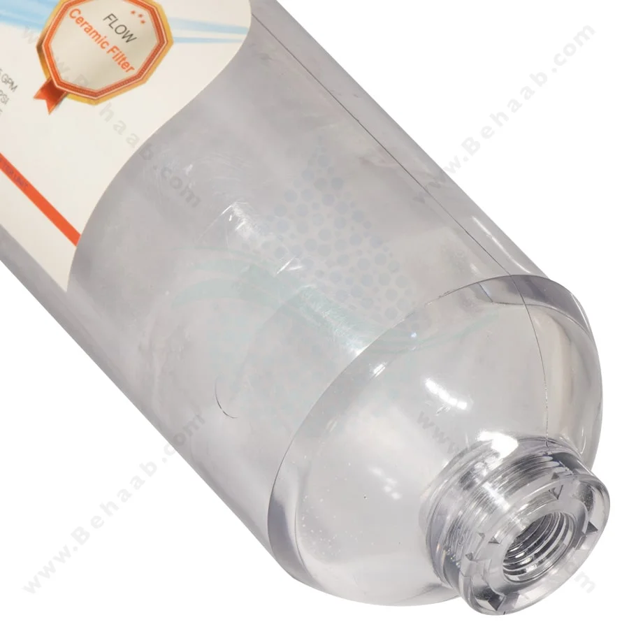 فیلتر سرامیکی تصفیه آب یکطرفه آکواپرو همراه با هوزینگ - Ceramic Water Filter With Housing AQUAPRO