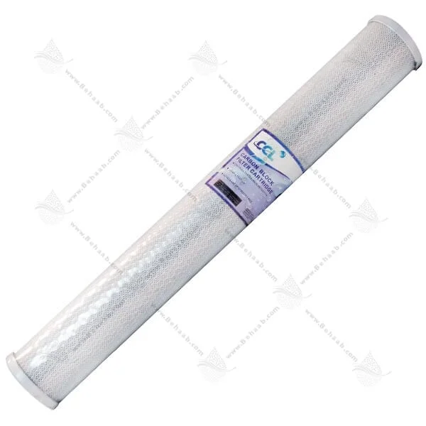 فیلتر کربن بلاک 20 اینچ اسلیم CCL اورجینال - Carbon Block Cartridge 20inch Slim CCL
