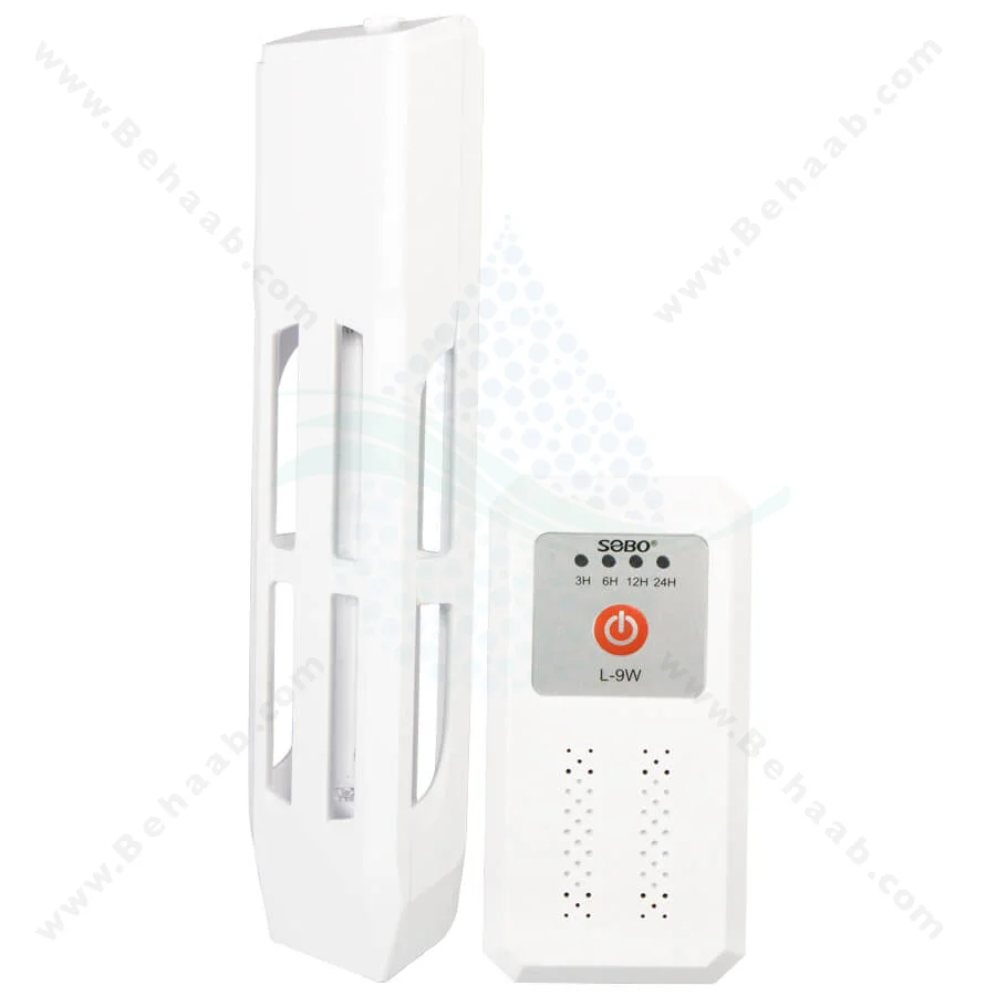 لامپ یو وی ضد عفونی آب آکواریوم 9 وات سوبو مدل L-9W - SOBO UV Timing Sterilizer L-9W
