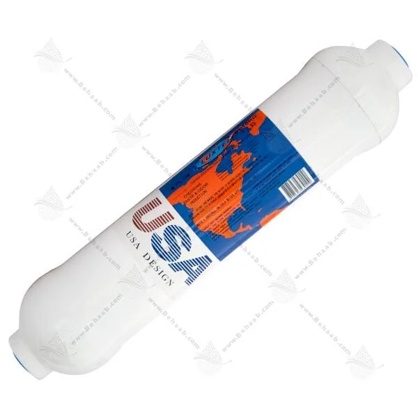 فیلتر پست کربن تصفیه آب نیمه صنعتی فلاکستک مدل T/33 - Post Activated Carbon PAC Water Filter Replacement Fluxtek Model CL10ROT/33