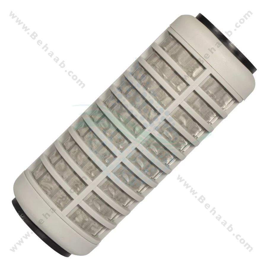 فیلتر توری استیل 5 اینچ 40 میکرون سوفیلتر - Sou Filter 5-Inch Stainless Steel Mesh Filter 40 Micron
