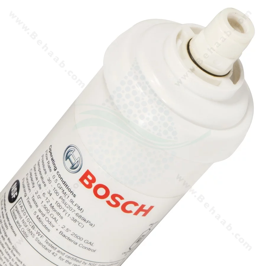فیلتر بیرون ساید بوش 1500 گالن مدل DA2010 CB-WF - Bosch DA2010CB-WF 1500 Gallon External Refrigerator Water Filter