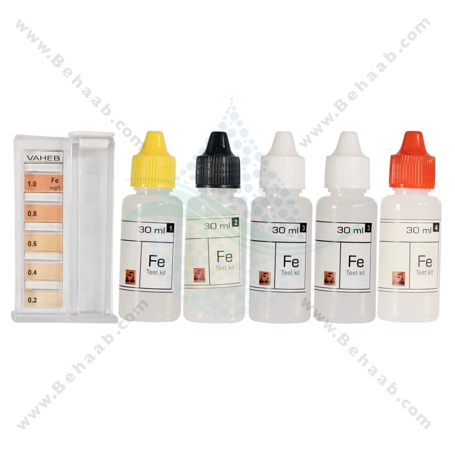 کیت اندازه گیری آهن واهب مدل V-601 - Iron Test Kit Vaheb V-601