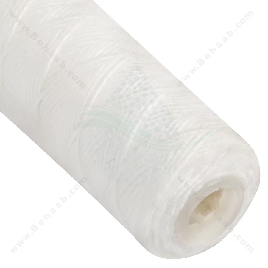 فیلتر نخ تابیده 30 اینچ اسلیم توس 5 میکرون SW-30-5 - 30 Inch 5 Micron String Wound Filter Cartridges TOOSCO SW-30-5