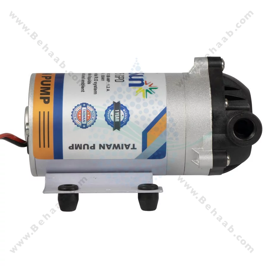 پمپ تصفیه آب خانگی جت سان مدل JET-75 GPD - Reverse Osmosis Booster Pumps 24V Jetsun JET-75 GPD