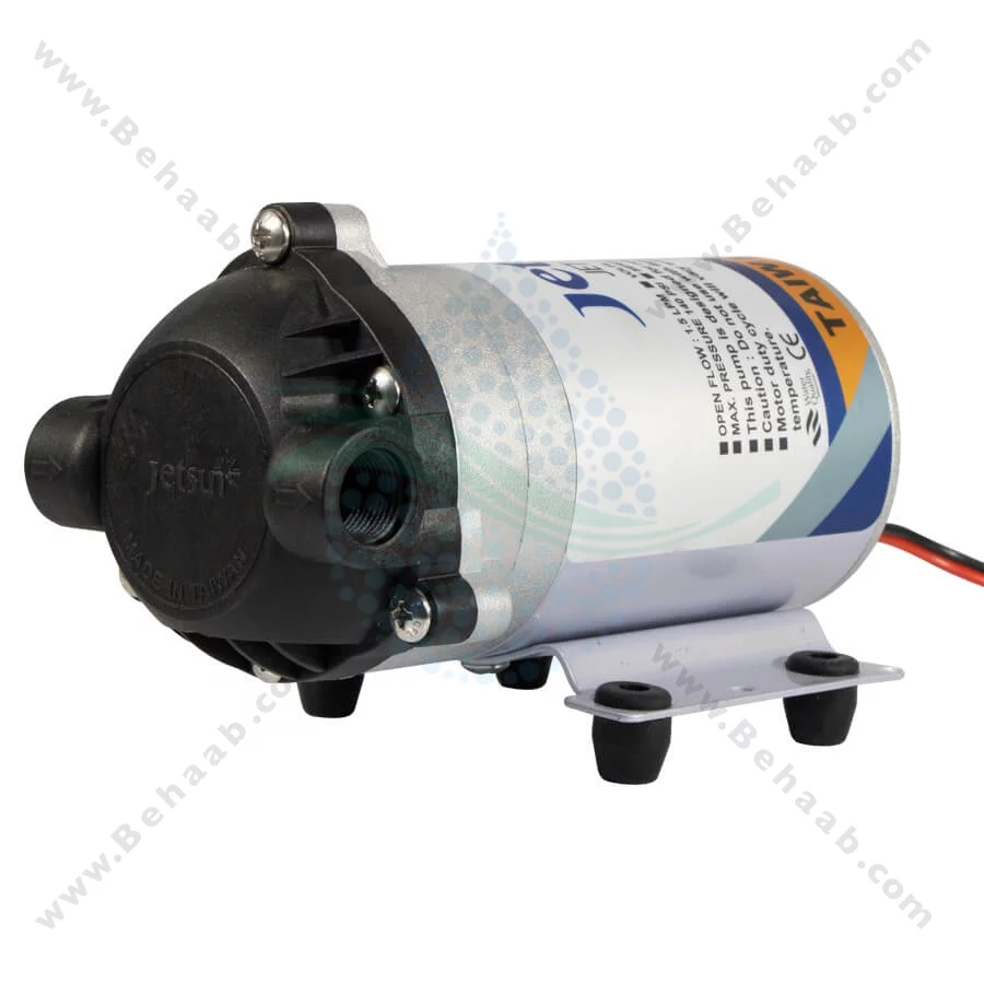 پمپ تصفیه آب خانگی جت سان مدل JET-75 GPD - Reverse Osmosis Booster Pumps 24V Jetsun JET-75 GPD