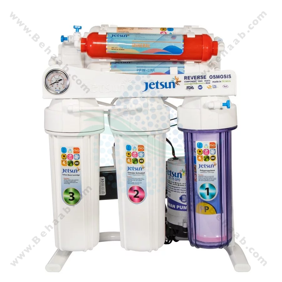 دستگاه تصفیه آب جت سان 7 مرحله - Jetsun 7Stage RO Water Purification System