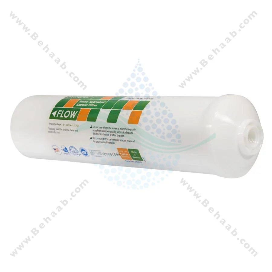 فیلتر کربن پودری خطی تانک پک پیوریفر - GAC Inline Water Filter TankPac Purifier
