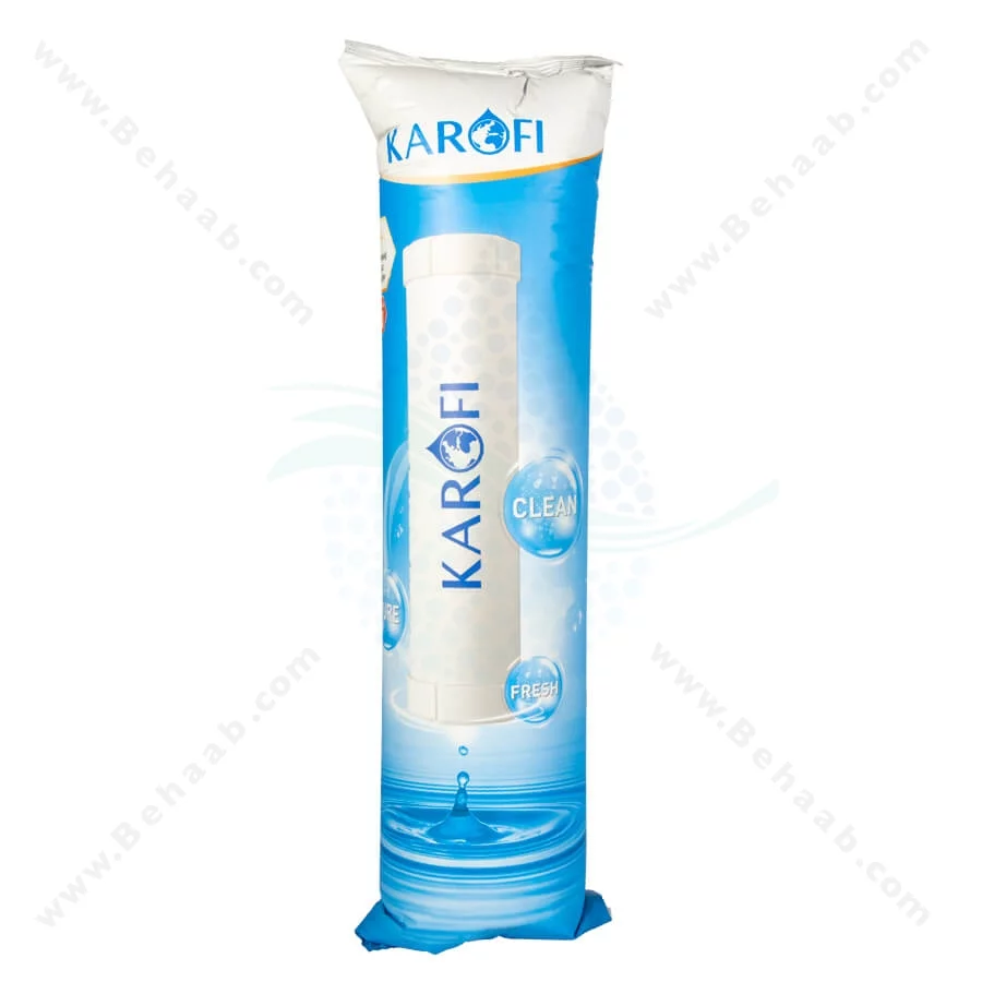 فیلتر الیافی کاروفی 1 میکرون - 10inch 1 Micron Sediment Water Filter Cartridge KAROFI
