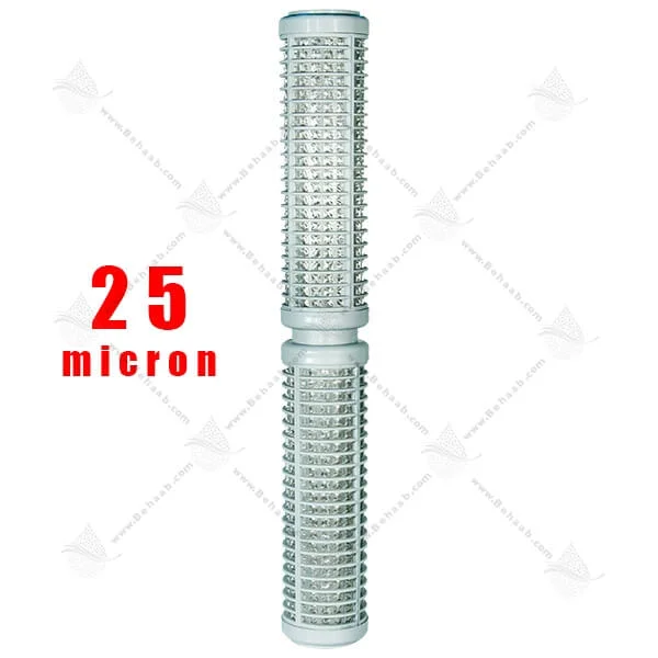فیلتر توری استیل 20 اینچ اسلیم 25 میکرون سوفیلتر - 20 inch Net Filter Stainless Steel 25 micron Sou Filter