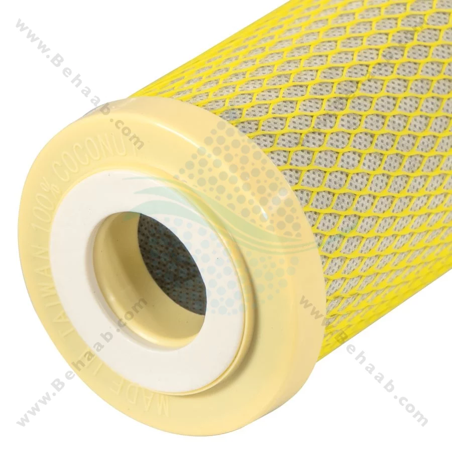 فیلتر کربن بلاک 20 اینچ اسلیم اولتراتک - 20 inch Slim Carbon Block Water Filter Cartridge ULTRATEC