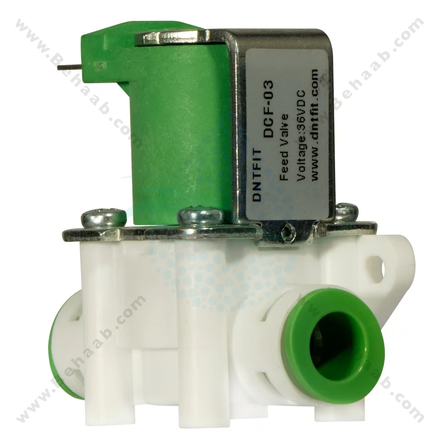 شیر برقی تصفیه آب نیمه صنعتی 36 ولت DNTFIT مدل DCF-03 - Solenoid Valve 36V DC for RO Water Filter DNTFIT DCF-03