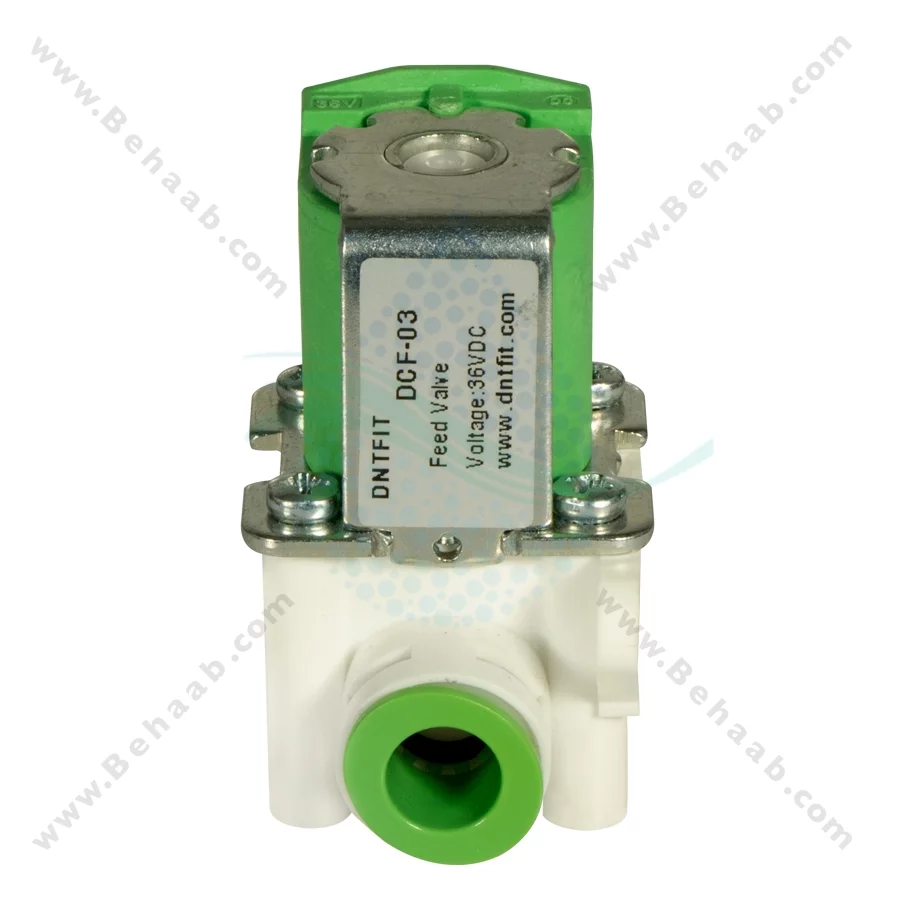شیر برقی تصفیه آب نیمه صنعتی 36 ولت DNTFIT مدل DCF-03 - Solenoid Valve 36V DC for RO Water Filter DNTFIT DCF-03