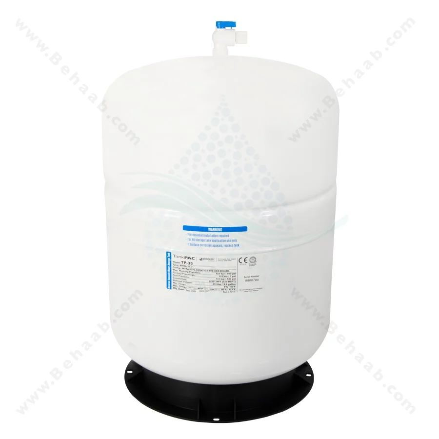 مخزن تصفیه آب 9.2 گالن تانک پک مدل TP-35 - TankPAC TP-35 9.2 Gallon Reverse Osmosis Water Storage Tank