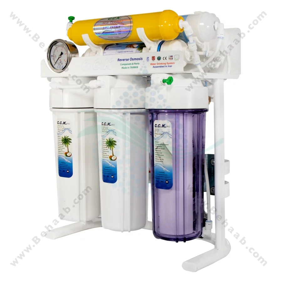 دستگاه تصفیه آب سی سی کا 7 مرحله CK-07 - CCK 7 Stage Reverse Osmosis RO Water Purification System