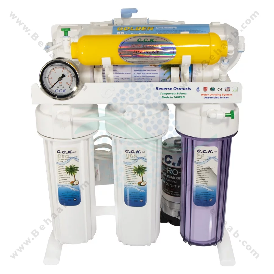دستگاه تصفیه آب سی سی کا 7 مرحله CK-07 - CCK 7 Stage Reverse Osmosis RO Water Purification System