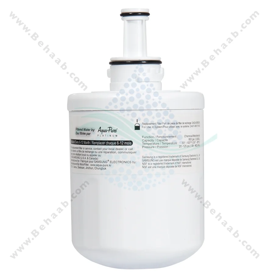 فیلتر ساید سامسونگ 800 گالن آکواپیور مدل HAFIN1 - Samsung Water Filter HAFIN1/EXP DA29-00003F Aqua-Pure