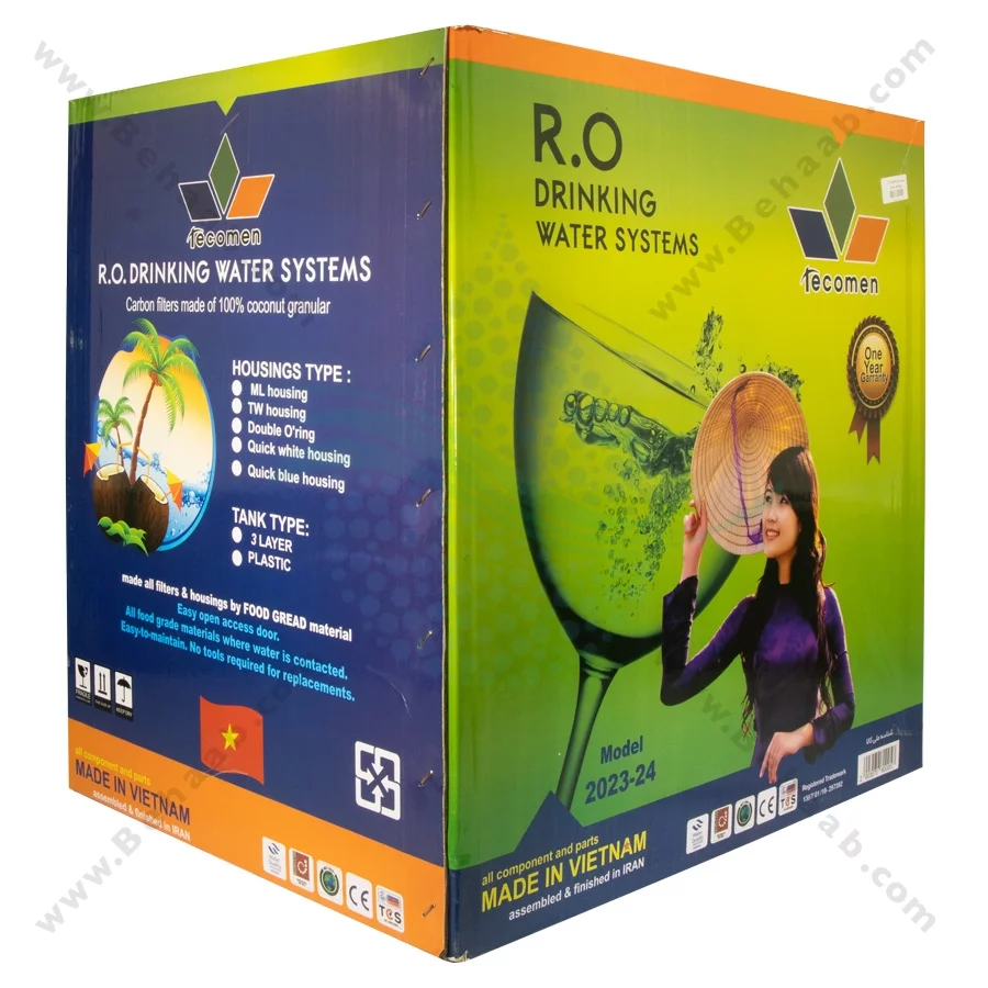 دستگاه تصفیه آب تکومن 8 مرحله - Tecomen 8 Stage RO Water Purification System