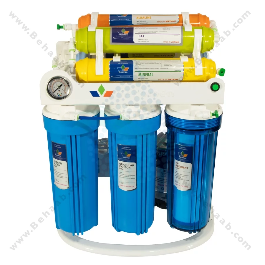 دستگاه تصفیه آب تکومن 8 مرحله - Tecomen 8 Stage RO Water Purification System