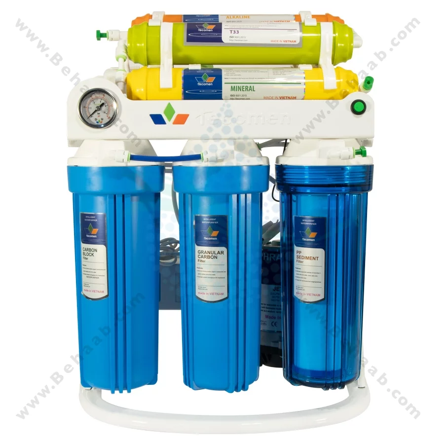 دستگاه تصفیه آب تکومن 8 مرحله - Tecomen 8 Stage RO Water Purification System