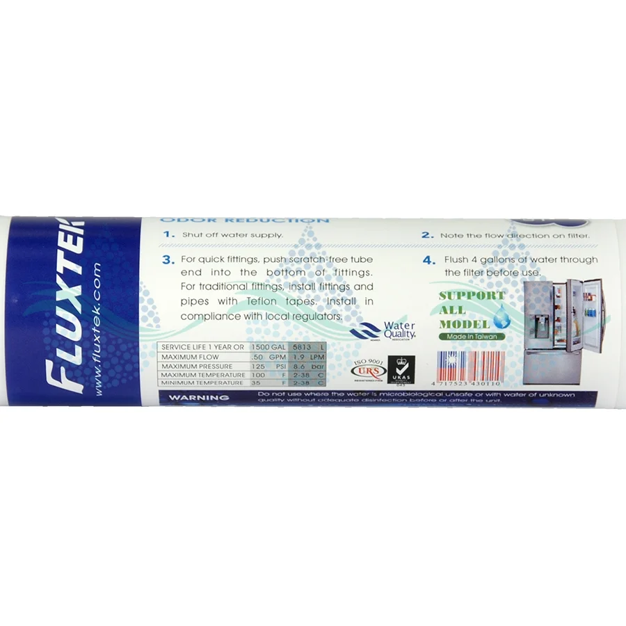 فیلتر بیرونی یخچال فلاکستک ST - Refrigerator Outside Water Filter GAC Fluxtek ST