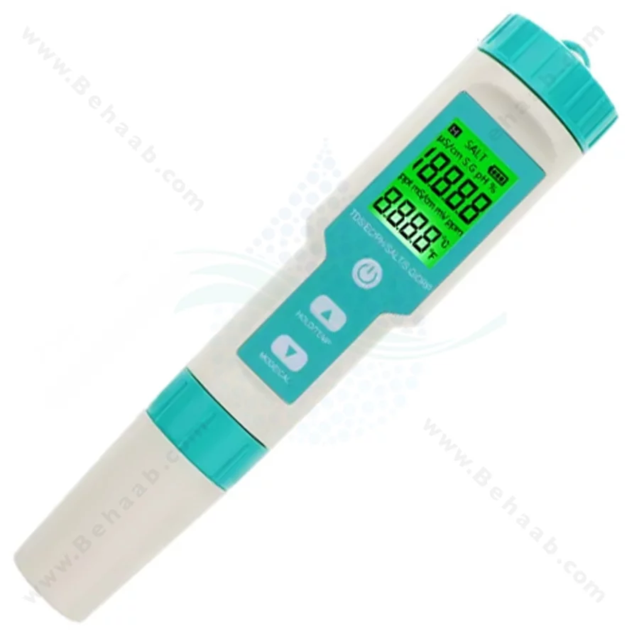 TDS/PH/EC/ORP/TEMP/Salinity/S.G متر HM مدل COM-600 - HM COM-600 7in1 Multifunction Water Quality Tester