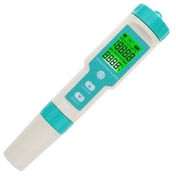 TDS/PH/EC/ORP/TEMP/Salinity/S.G متر HM مدل COM-600