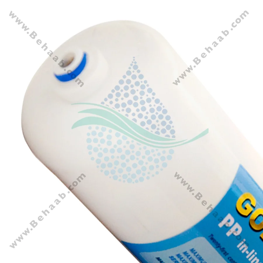 فیلتر بیرونی یخچال گلدن - Refrigerator Outside Water Filter Polypropylene Golden