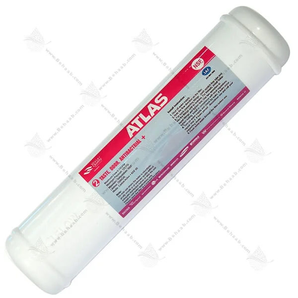 فیلتر بیرونی یخچال اطلس آنتی باکتریال بزرگ - Refrigerator Outside Water Filter Antibacterial Atlas Big