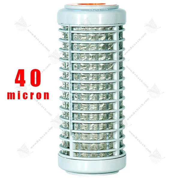 فیلتر توری استیل 7 اینچ 40 میکرون سوفیلتر - 7 inch Net Filter Stainless Steel 40 micron Sou Filter