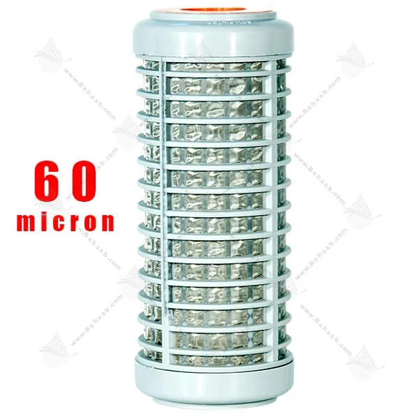 فیلتر توری استیل 7 اینچ 60 میکرون سوفیلتر - 7 inch Net Filter Stainless Steel 60 micron Sou Filter