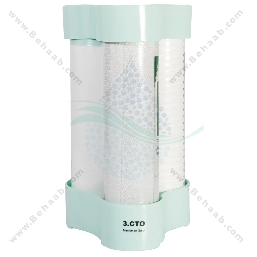پک 3 عددی فیلتر تصفیه آب آکواپیور - Aqua-Pure 3-Stage 10 Inch Water Filter Cartridge Set PP GAC CTO