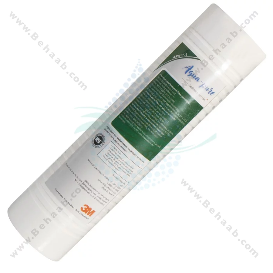 پک 3 عددی فیلتر تصفیه آب آکواپیور - Aqua-Pure 3-Stage 10 Inch Water Filter Cartridge Set PP GAC CTO