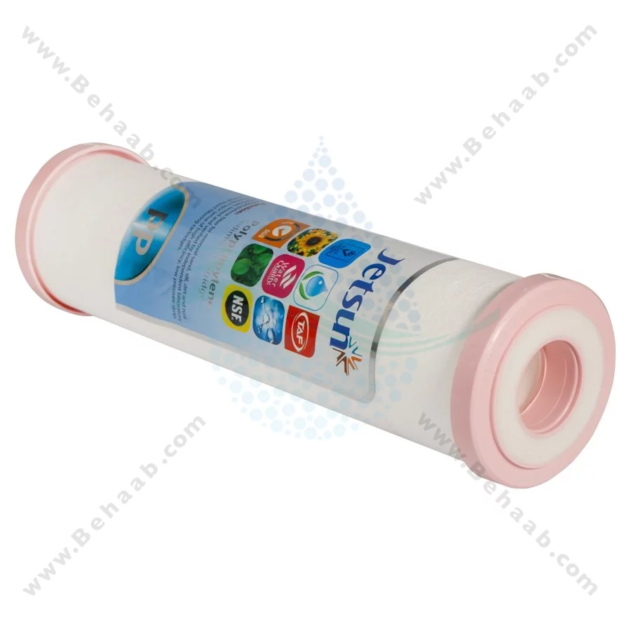 پک 3 عددی فیلتر تصفیه آب جت سان - Jetsun 3-Stage 10 Inch Water Filter Cartridge Set PP GAC CTO
