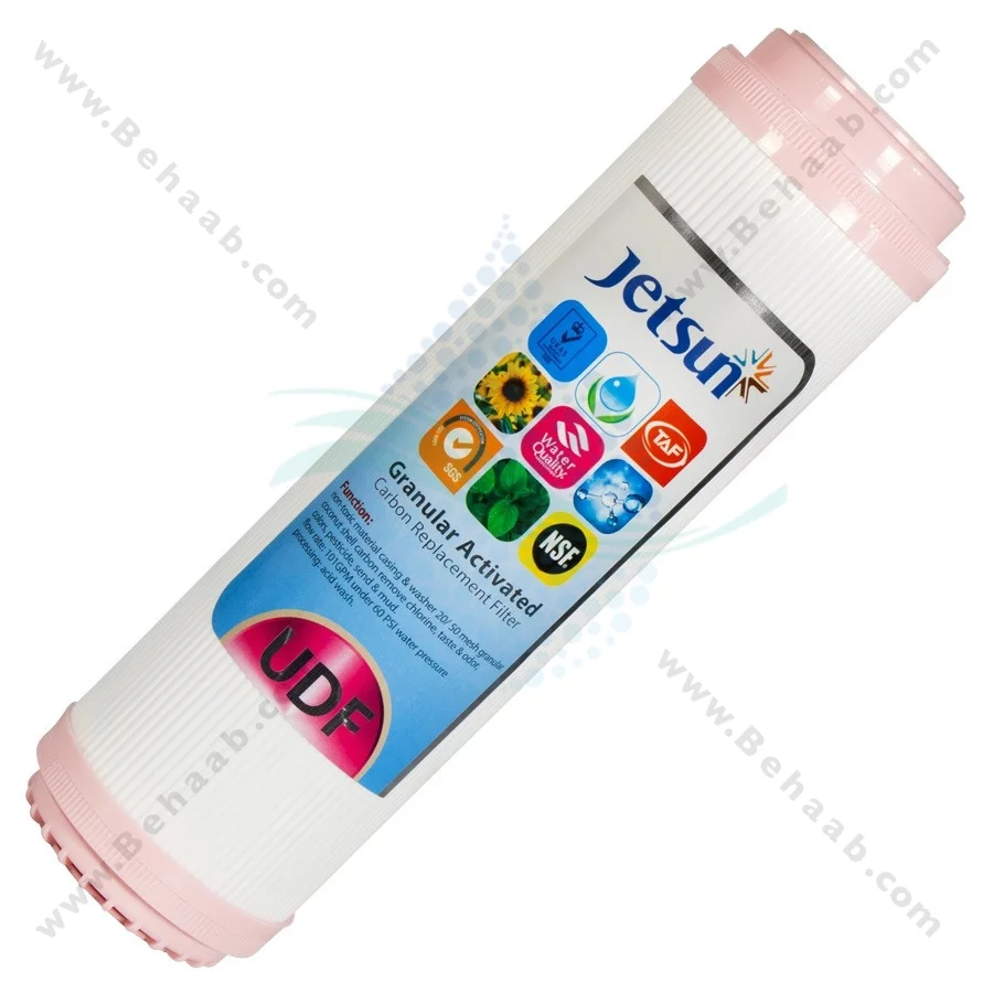 پک 3 عددی فیلتر تصفیه آب جت سان - Jetsun 3-Stage 10 Inch Water Filter Cartridge Set PP GAC CTO