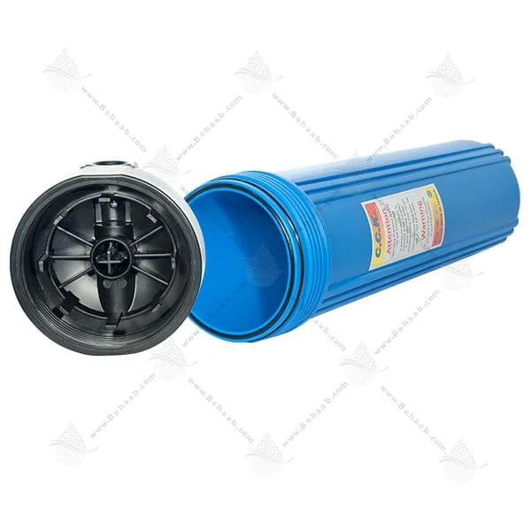 هوزینگ 20 اینچ جامبو ورودی 1 اینچ سی سی کا - Water Filter Housing 20 inch Jumbo with 1 inch input CCK