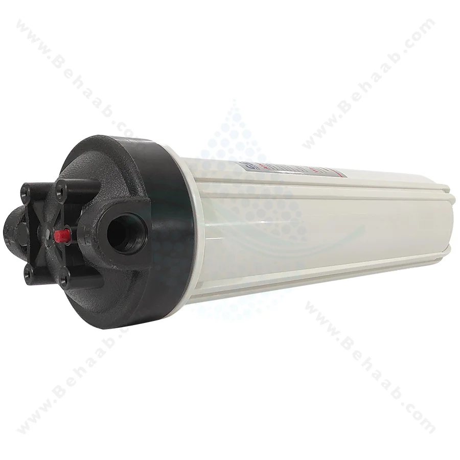 هوزینگ 20 اینچ جامبو ورودی 1 اینچ سی سی کا - Water Filter Housing 20 inch Jumbo with 1 inch input CCK