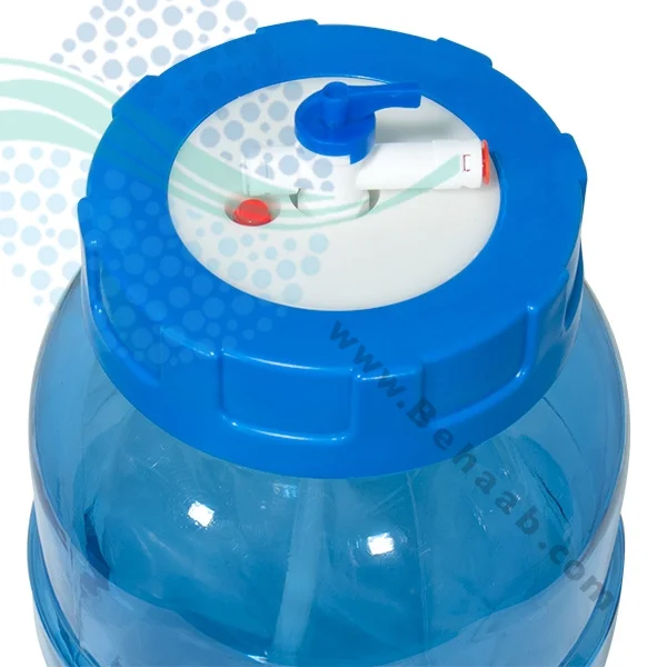مخزن تصفیه آب 2 گالن شفاف - Reverse Osmosis Water Storage Tank 2 Gallon Transparent MYROWELL