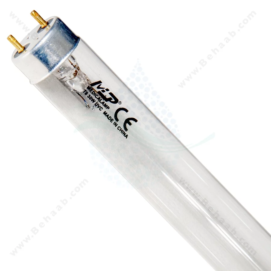 لامپ UV ضدعفونی کننده محیط 90 سانتی‌متر - 90cm UV Germicidal Lamp – 30W / 55W