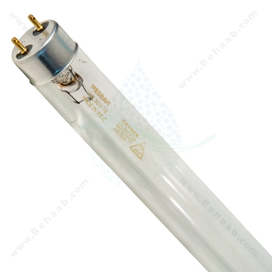 لامپ UV ضدعفونی کننده محیط 90 سانتی‌متر - 90cm UV Germicidal Lamp – 30W / 55W