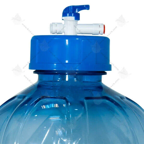 مخزن تصفیه آب 3.2 گالن شفاف  MYROWELL - Reverse Osmosis Water Storage Tank 3.2 Gallon Transparent MYROWELL