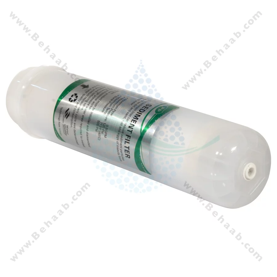 فیلتر اینلاین الیافی 5 میکرون تایوانی - 5-Micron Inline Sediment Filter Cartridge