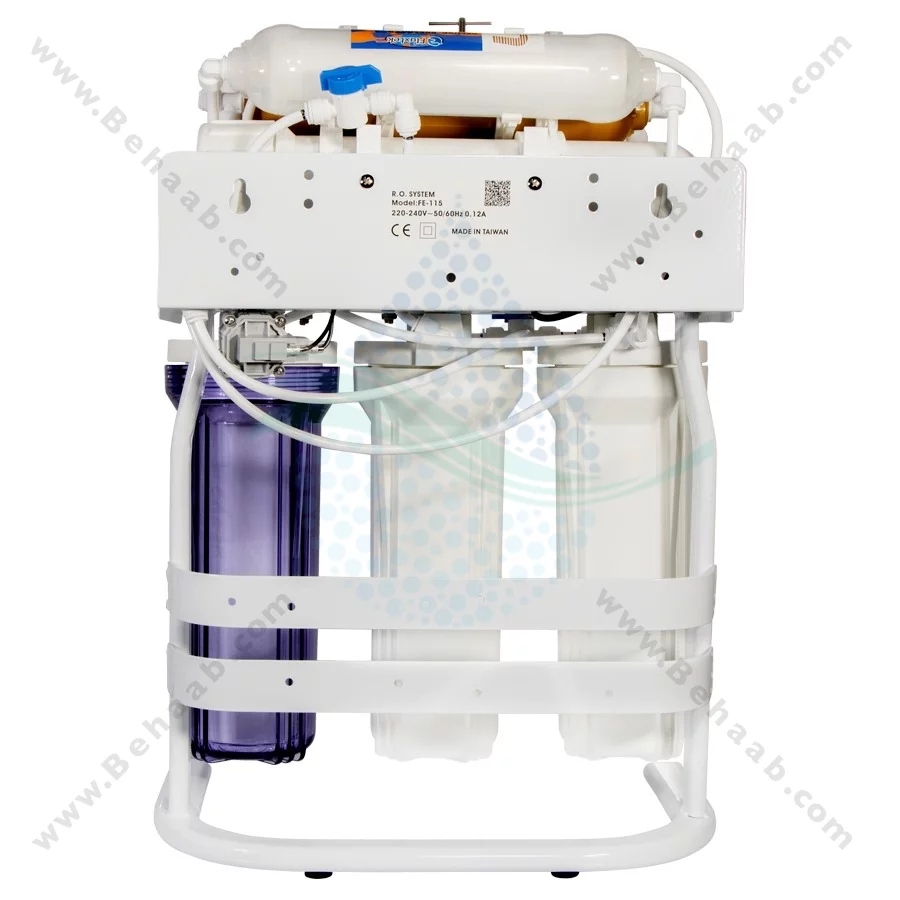 دستگاه تصفیه آب فلکستک 8 مرحله FE-115 هوشمند - Fluxtek FE-115 Smart 8 Stage RO Water Purification System
