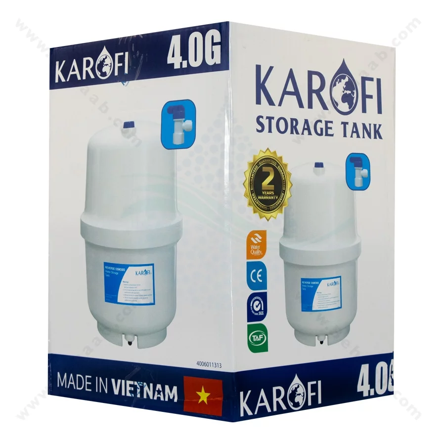مخزن تصفیه آب 4 گالن کاروفی Karofi - Reverse Osmosis Water Storage Tank 4 Gallon Karofi